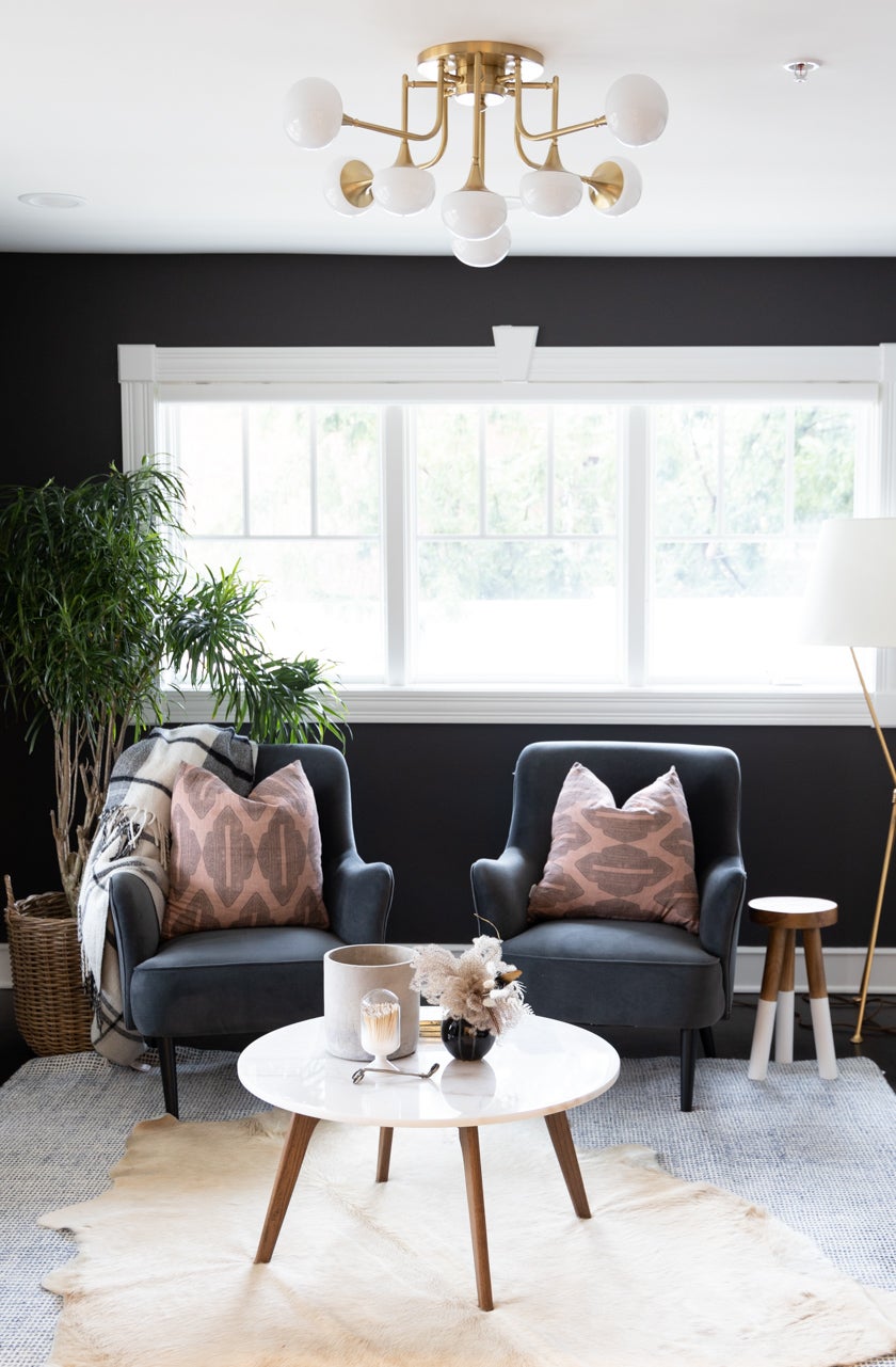 Hudson Valley Lighting Fleming Semi Flush — Aged Brass