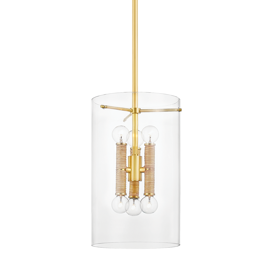 Hudson Valley Lighting Barlow Lantern — Aged Brass
