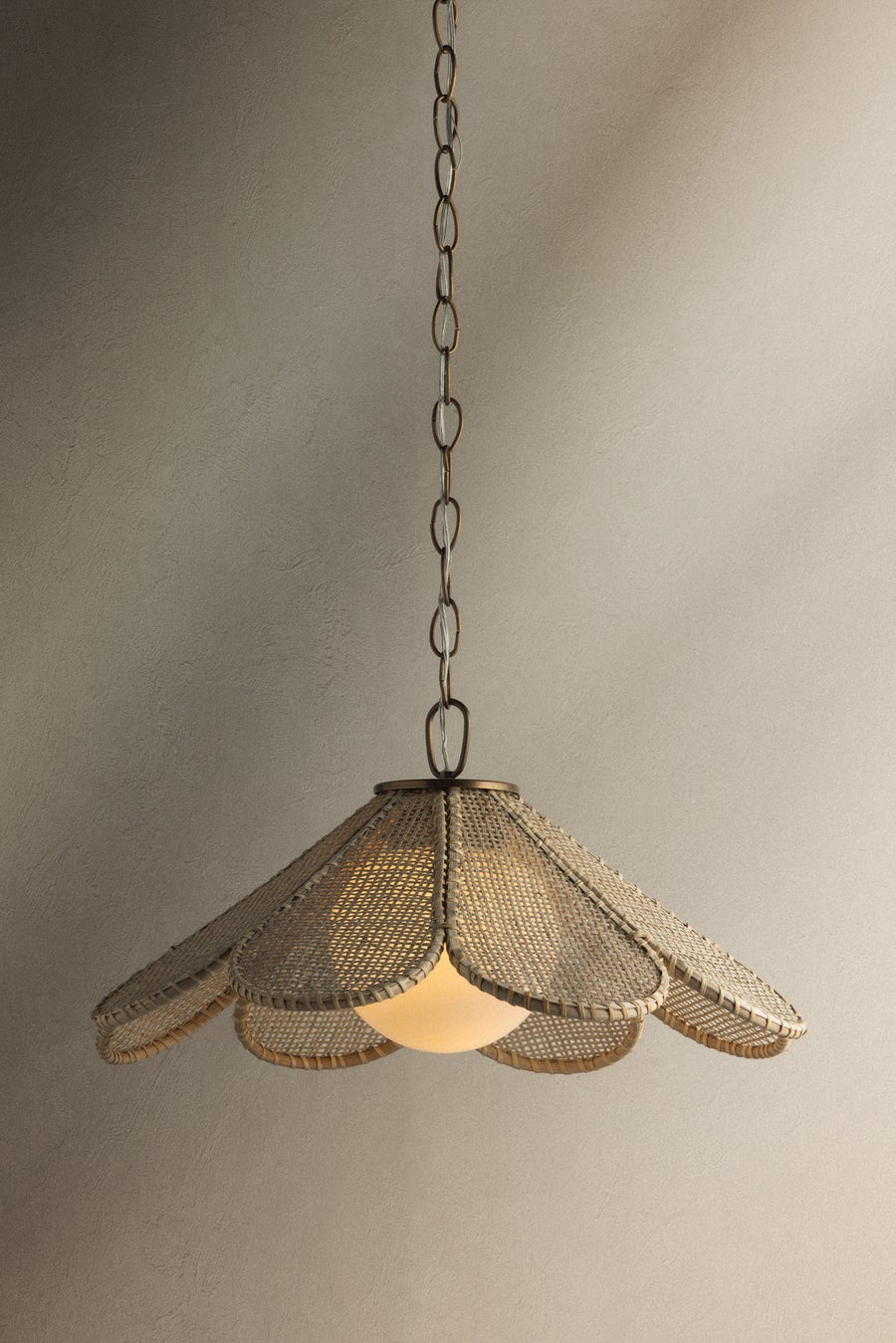 Troy Lighting Petal Pendant — F3324-PBR