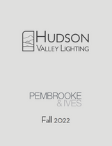 Hudson Valley Lighting 2022 Hudson x Pembrooke & Ives Supplement