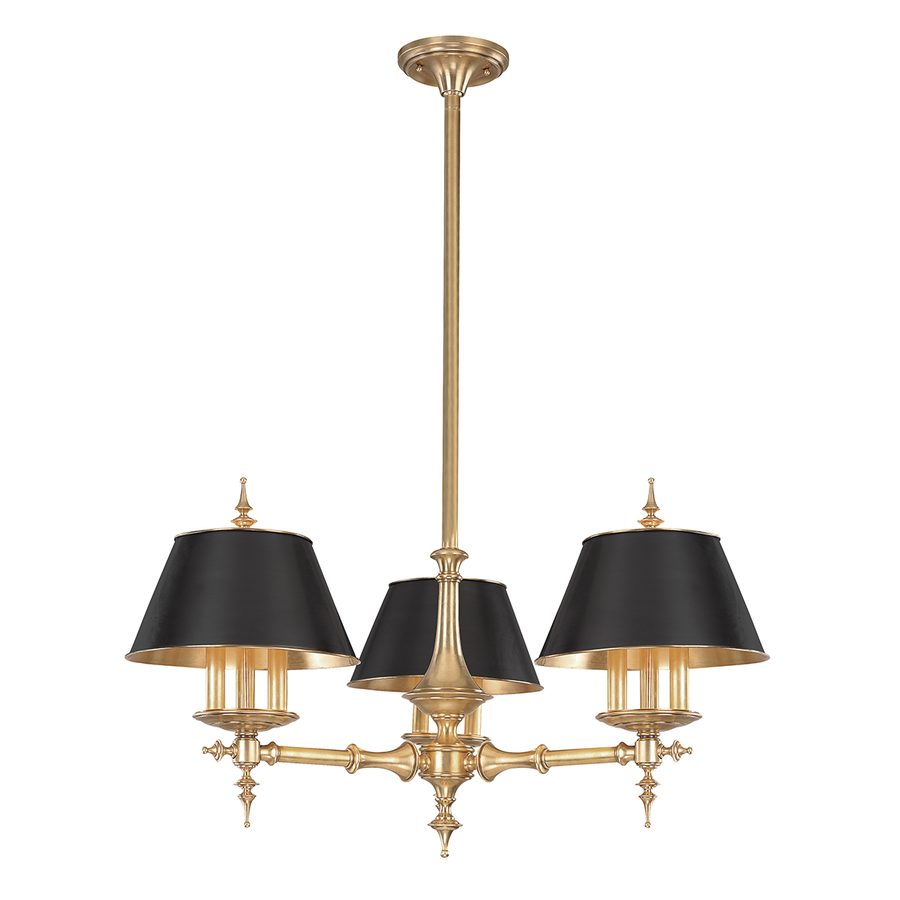 Hudson Valley Lighting Cheshire Chandelier — Aged Brass