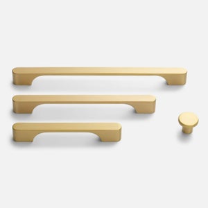 Roland Pull in Natural Brass thumbnail 2