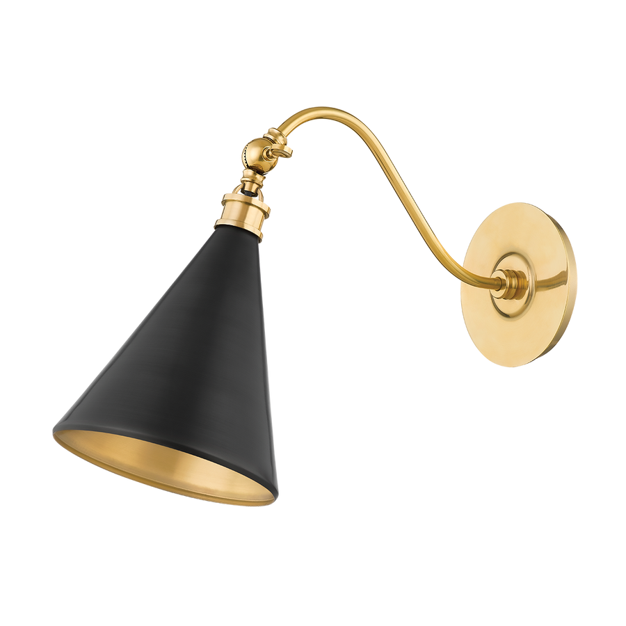 Hudson Valley Lighting OSTERLEY Wall Sconce — MDS1300-ADB
