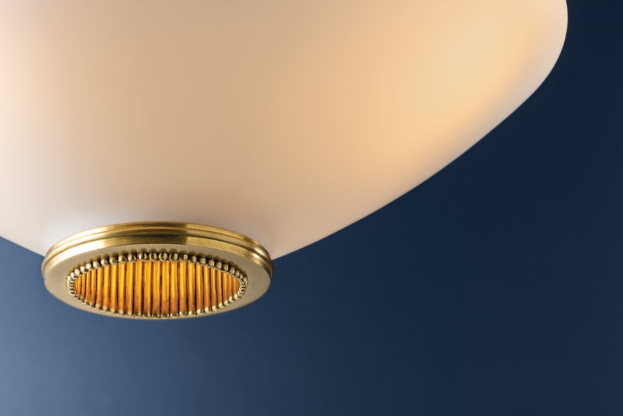 Hudson Valley Lighting AWOSTING Pendant — Aged Brass