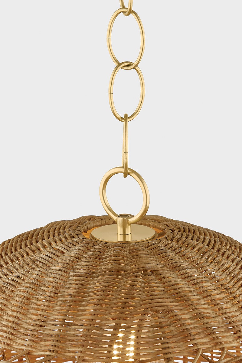 Mitzi April Pendant — H1008701S-AGB