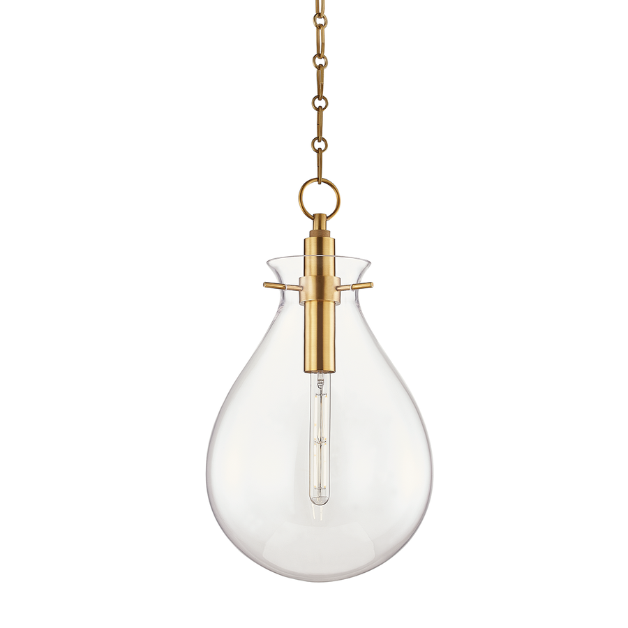 Hudson Valley Lighting Ivy Pendant — Aged Brass