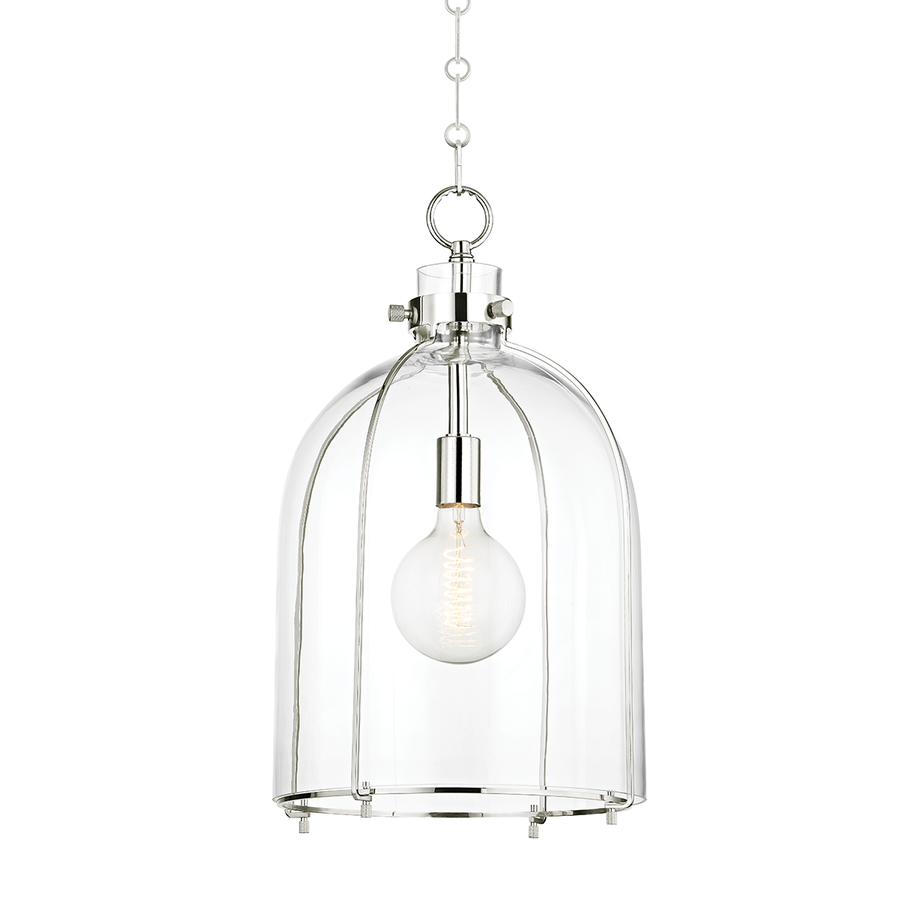 Hudson Valley Lighting Eldridge Pendant — Polished Nickel