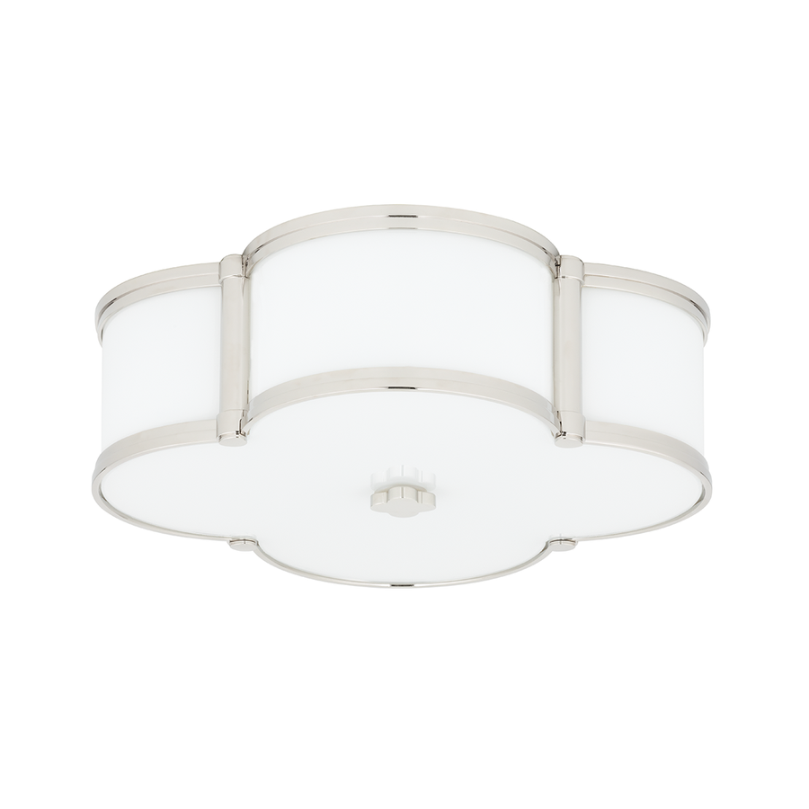 Hudson Valley Lighting Chandler Flush Mount — Polished Nickel