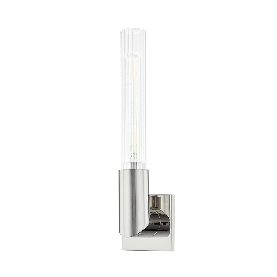 Hudson Valley Lighting Asher Wall Sconce — Polished Nickel