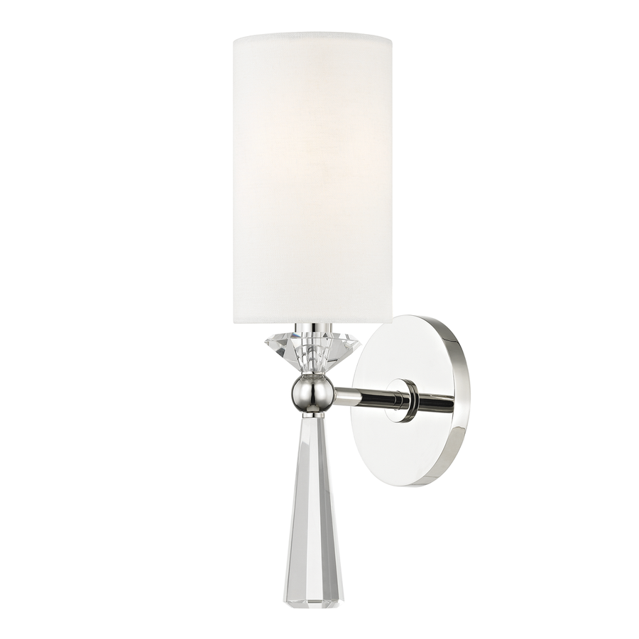 Hudson Valley Lighting Birch Wall Sconce — Polished Nickel