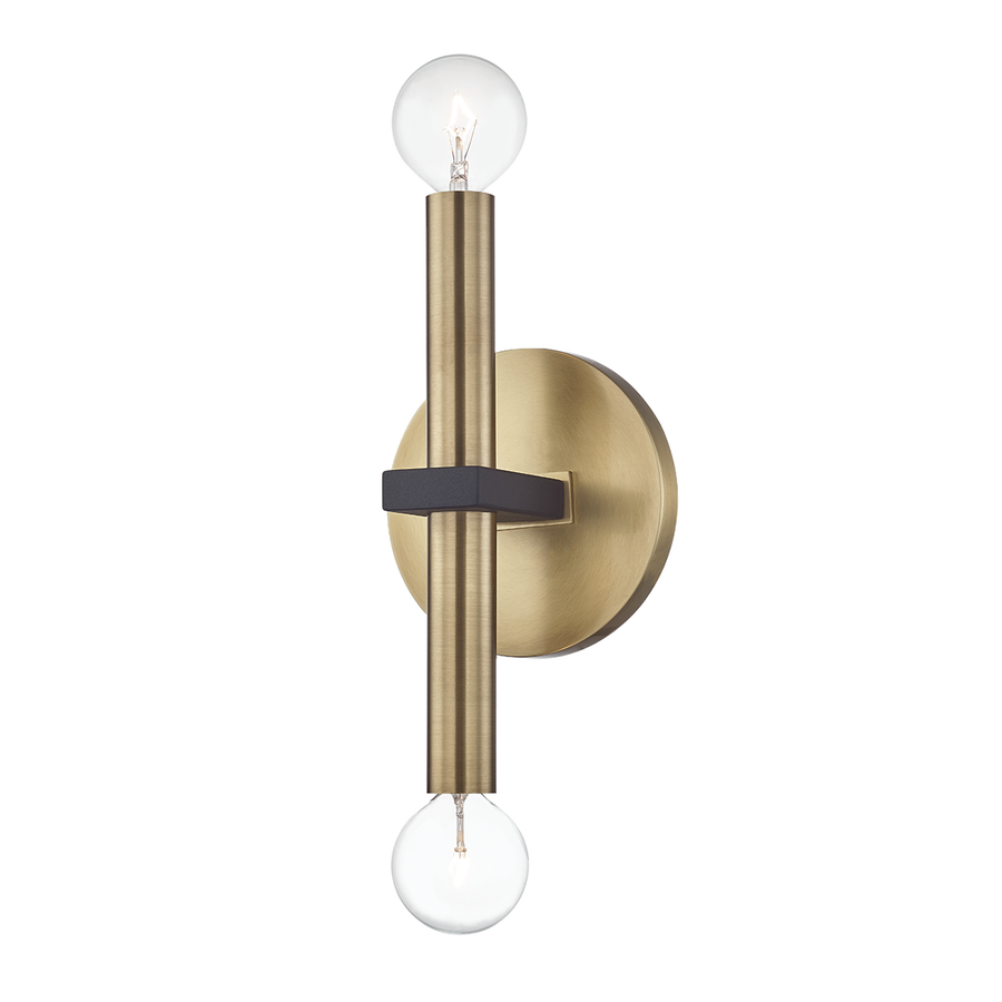 Mitzi Colette Wall Sconce — H296102-AGB/BK