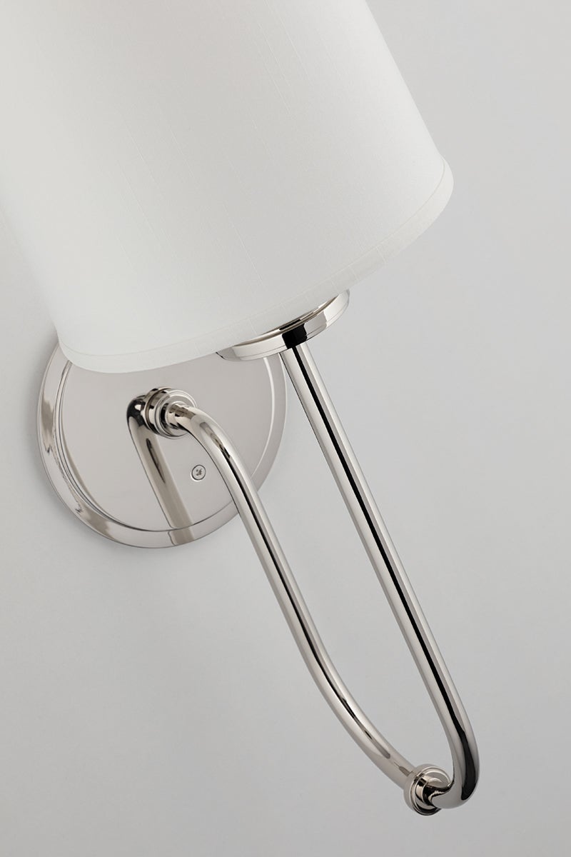 Hudson Valley Lighting Jericho Wall Sconce — Polished Nickel