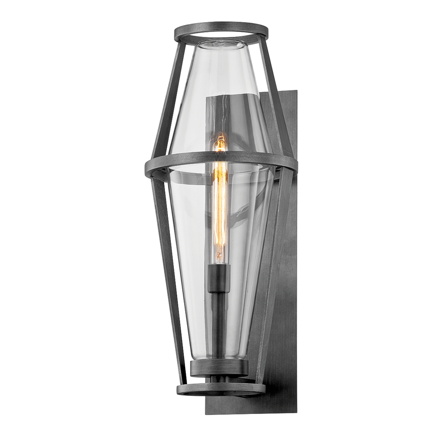 Troy Lighting Prospect Exterior Wall Sconce — B7614-GRA