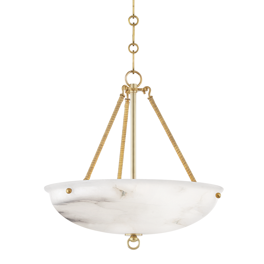 Hudson Valley Lighting Somerset Pendant — Aged Brass