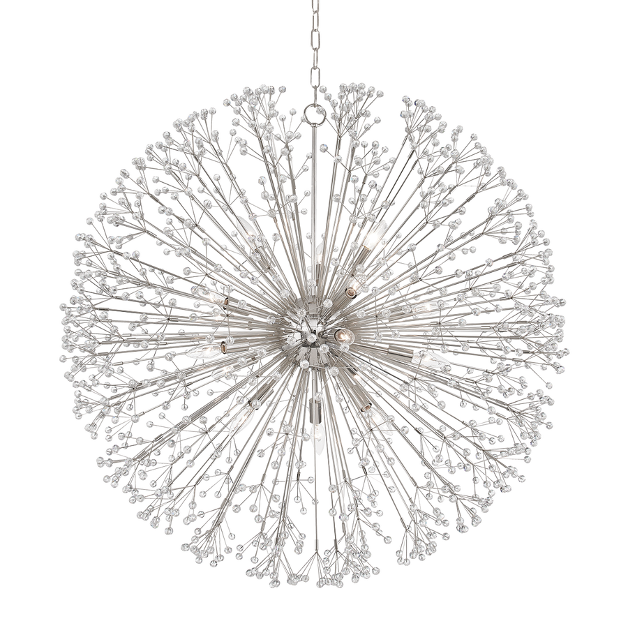 Hudson Valley Lighting Dunkirk Chandelier — Polished Nickel
