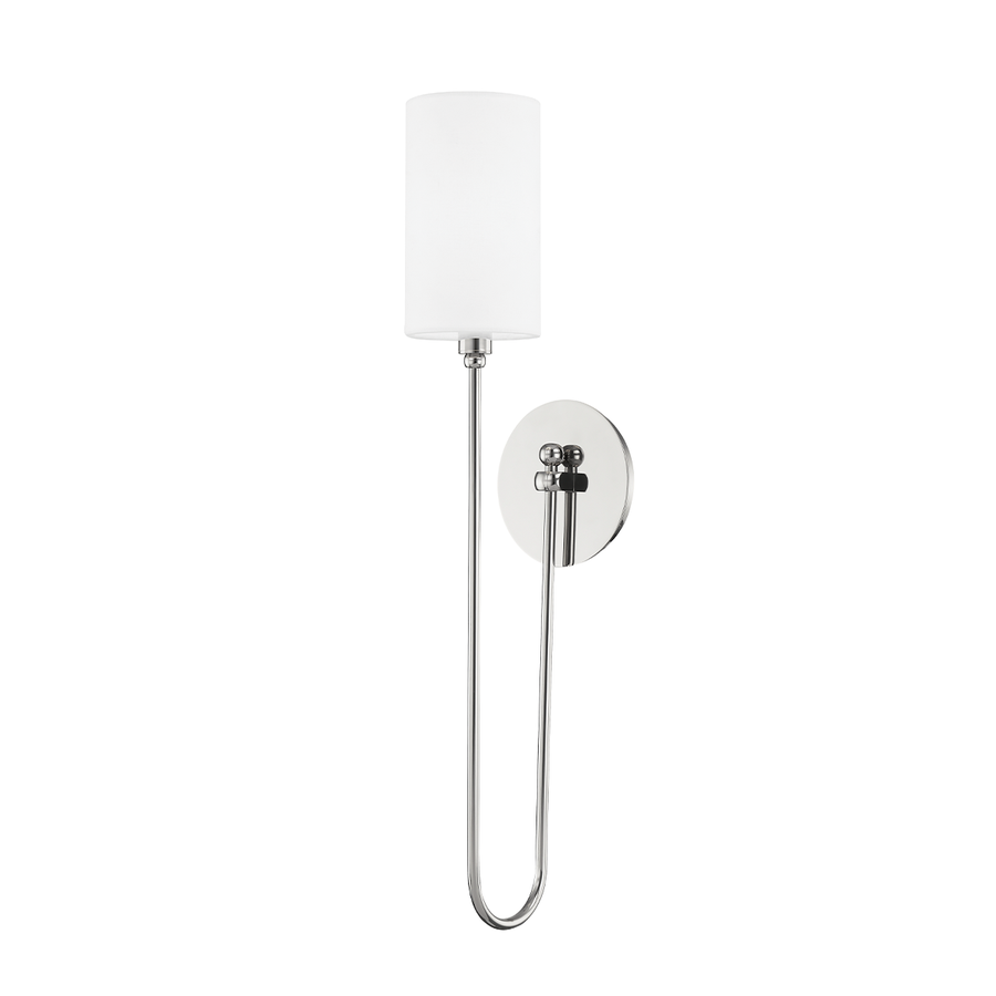 Hudson Valley Lighting Harlem Wall Sconce — Polished Nickel