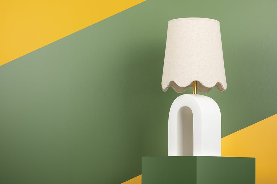 Mitzi Roshani Table Lamp — HL685201-AGB/CMW