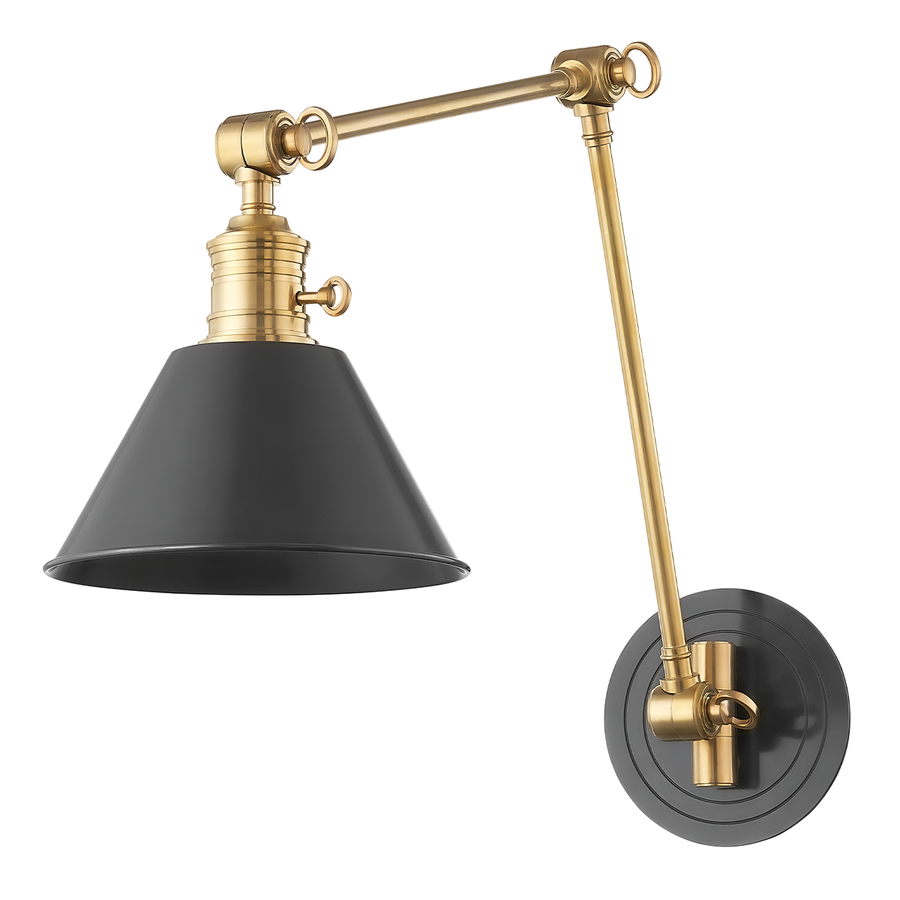 Hudson Valley Lighting Garden City Wall Sconce — 8323-AOB