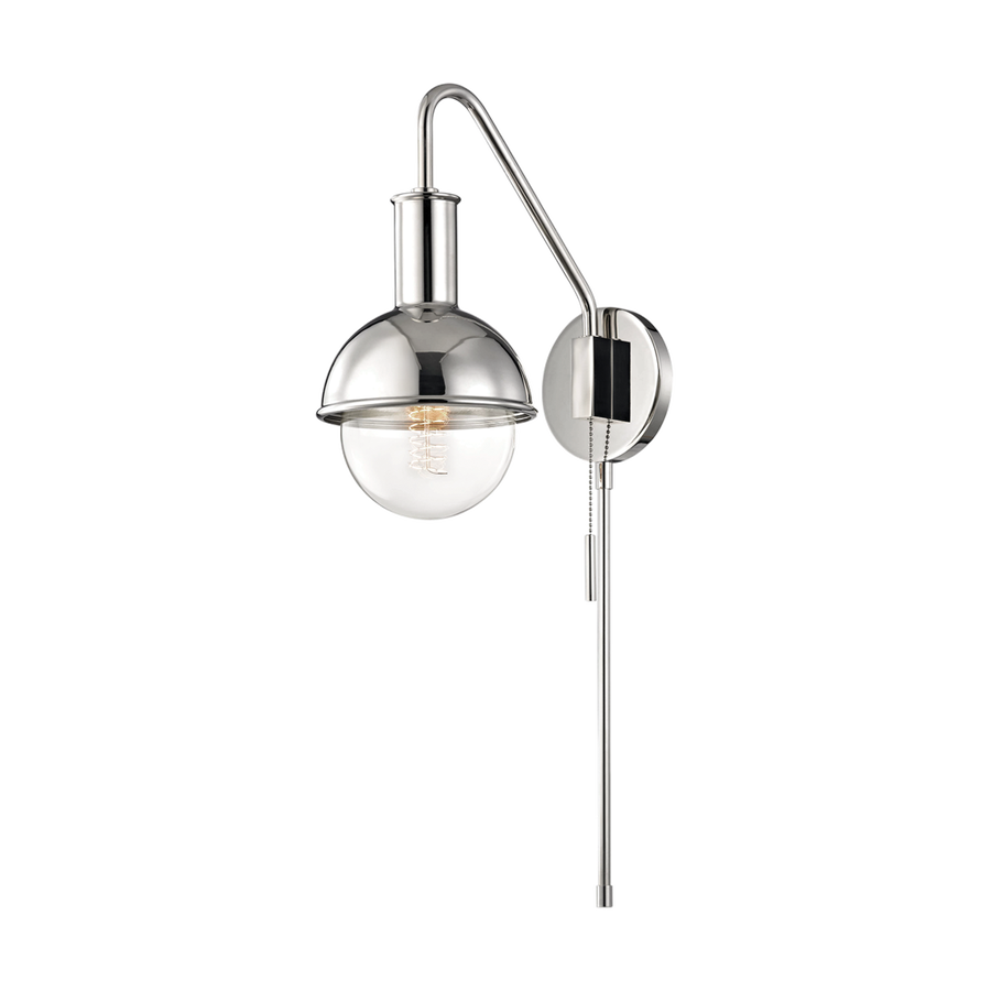 Mitzi Riley Plug-In Sconce — HL111101-PN