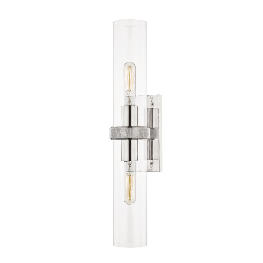 Hudson Valley Lighting Briggs Wall Sconce — Polished Nickel