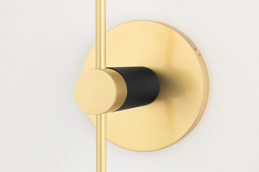 Mitzi Astrid Wall Sconce — H178102-AGB/BK