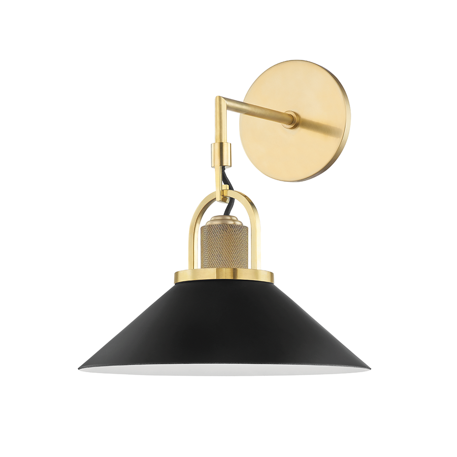 Hudson Valley Lighting Syosset Wall Sconce — 2601-AGB/BK