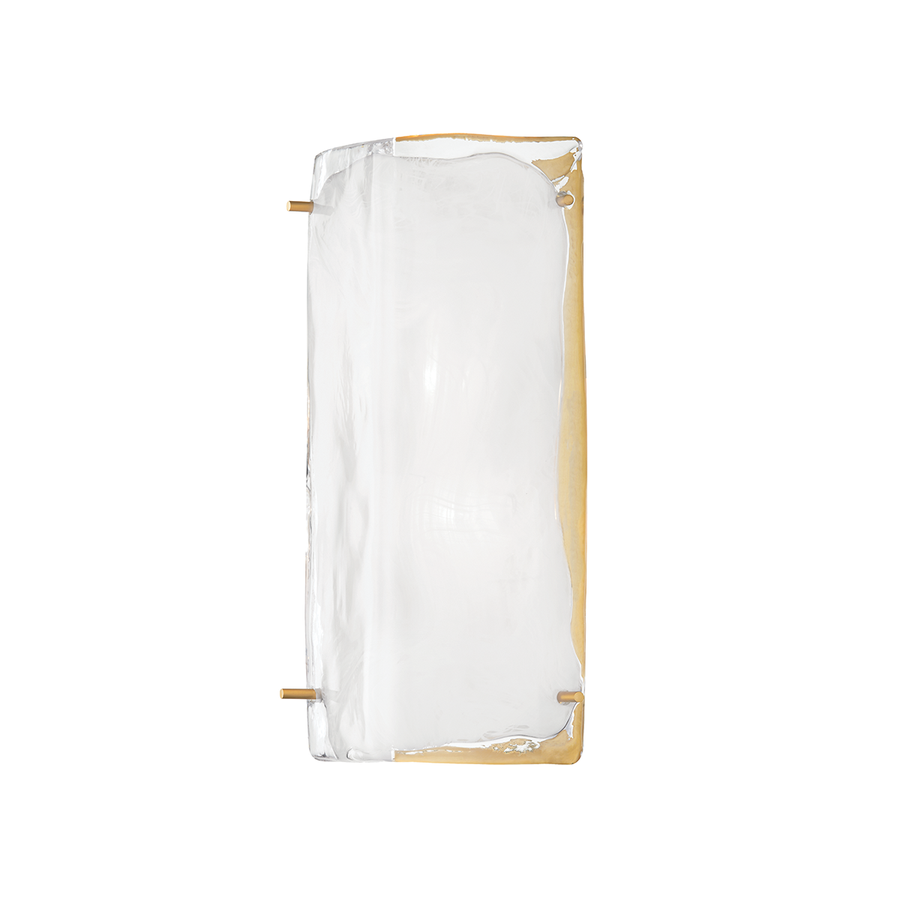 Hudson Valley Lighting Hines Wall Sconce — Aged Brass