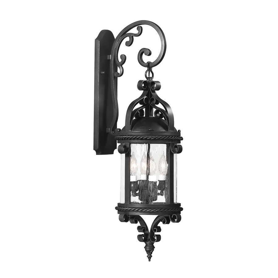 Troy Lighting Pamplona Exterior Wall Sconce — B9122-SFB