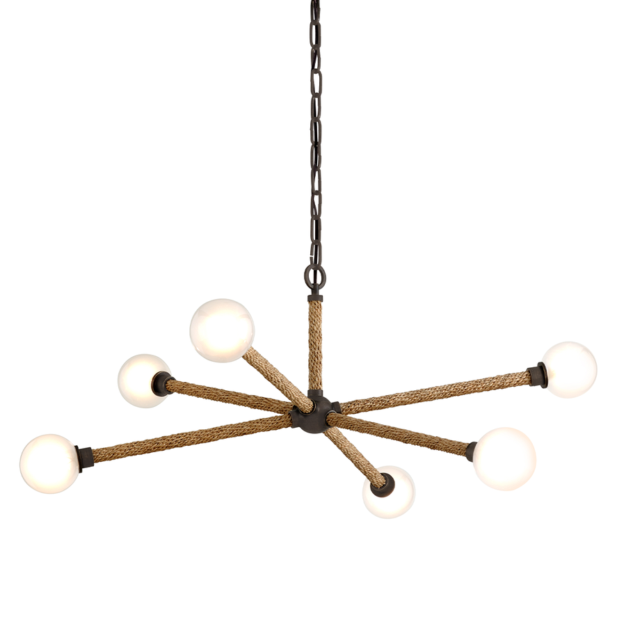 Troy Lighting Nomad Chandelier — F7256-BRZ