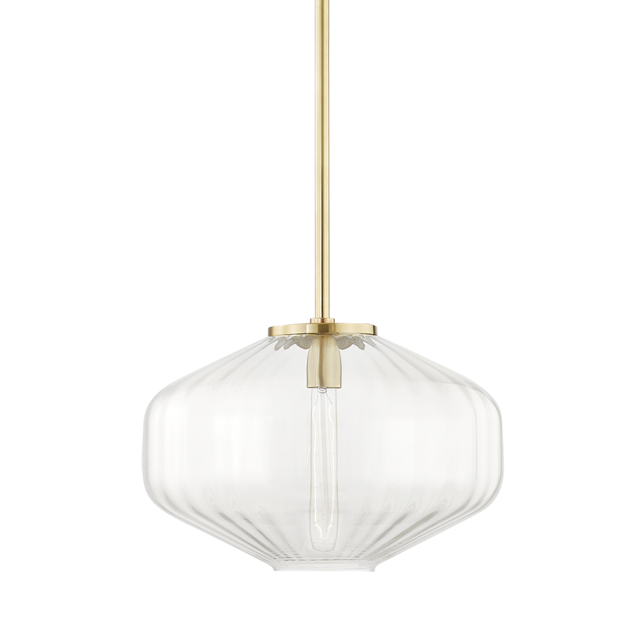 Hudson Valley Lighting Bennett Pendant — Aged Brass