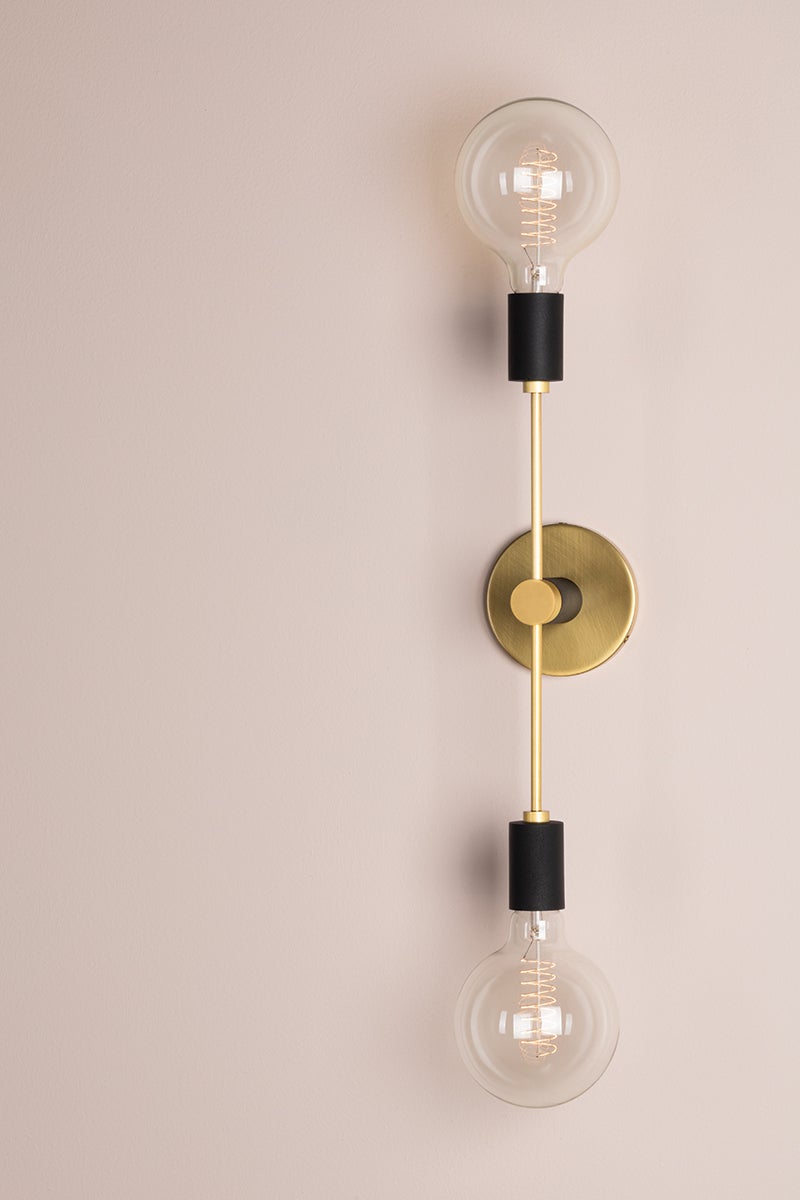 Mitzi Astrid Wall Sconce — H178102-AGB/BK