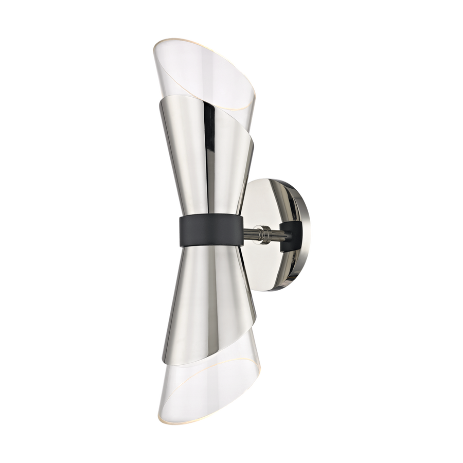 Mitzi Angie Wall Sconce — H130102-PN/BK