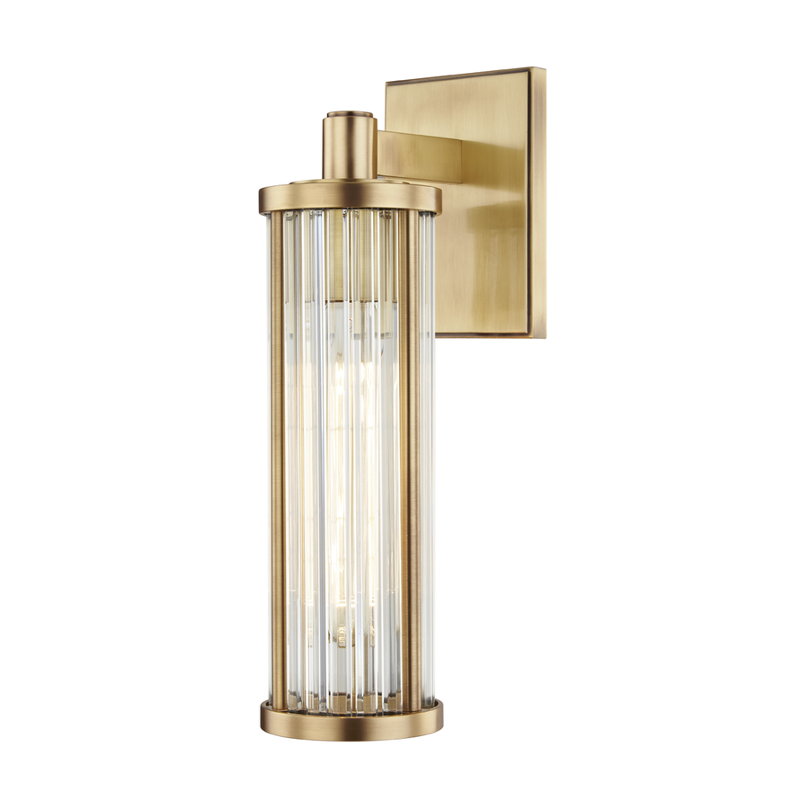 Hudson Valley Lighting Marley Wall Sconce — Aged Brass