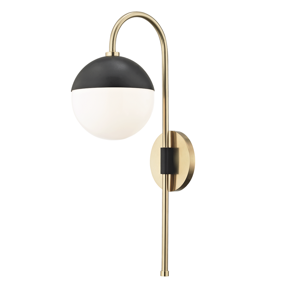 Mitzi Renee Plug-In Sconce — HL249101-AGB/BK