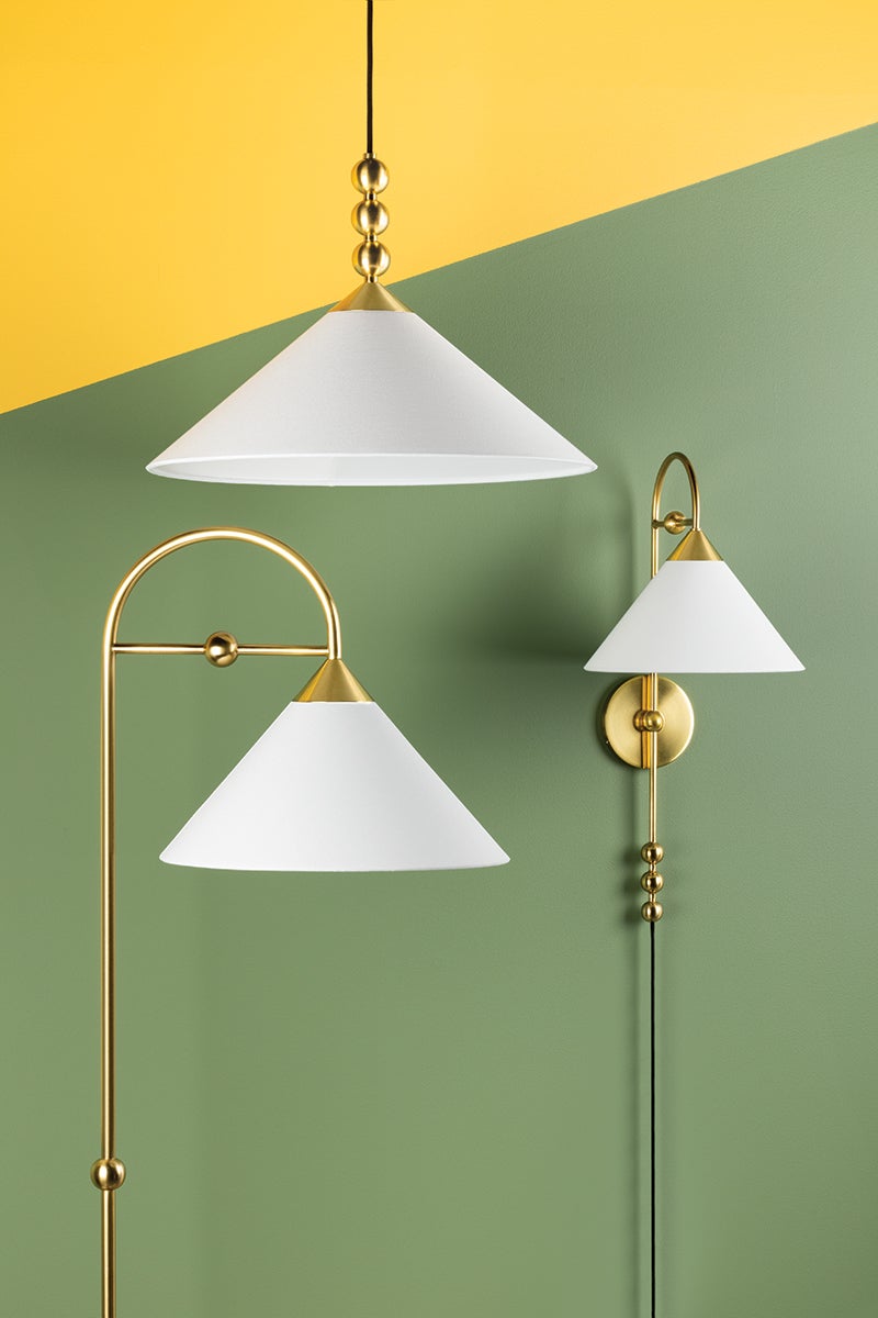 Mitzi Sang Floor Lamp — HL682401-AGB