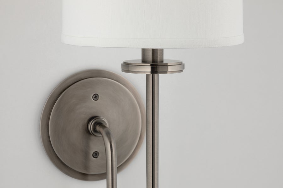 Hudson Valley Lighting Jericho Wall Sconce — Historic Nickel