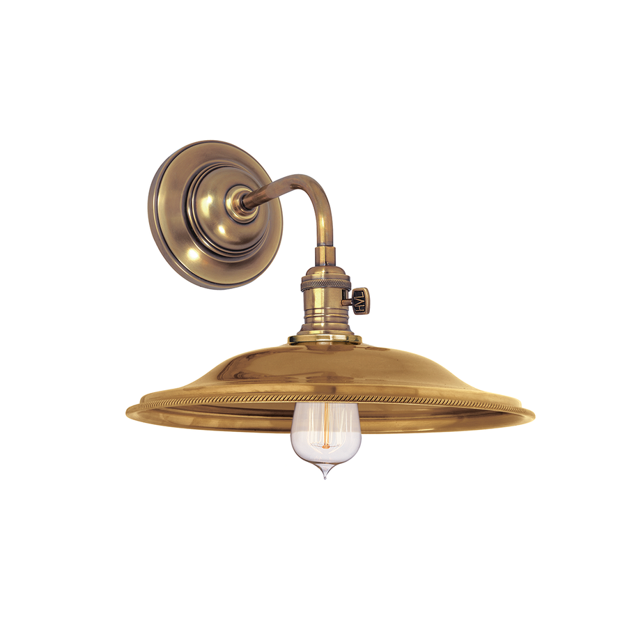 Hudson Valley Lighting Heirloom Wall Sconce — 8000-AGB-MS2