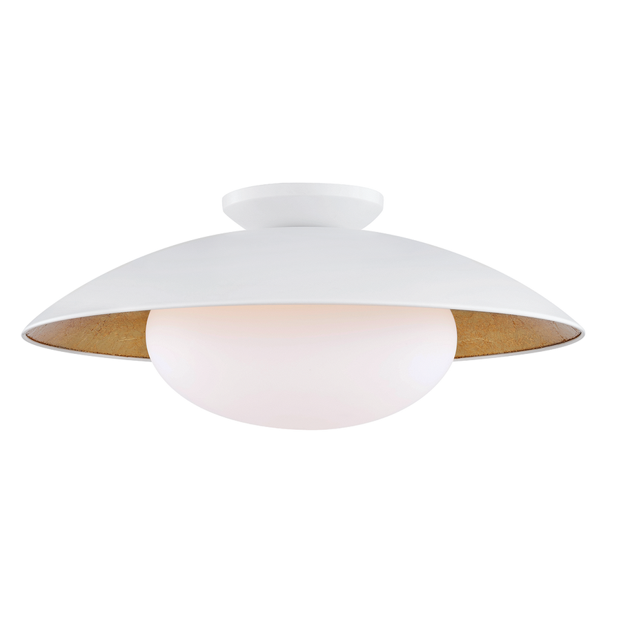 Mitzi Cadence Semi Flush — H368601L-WH/GL