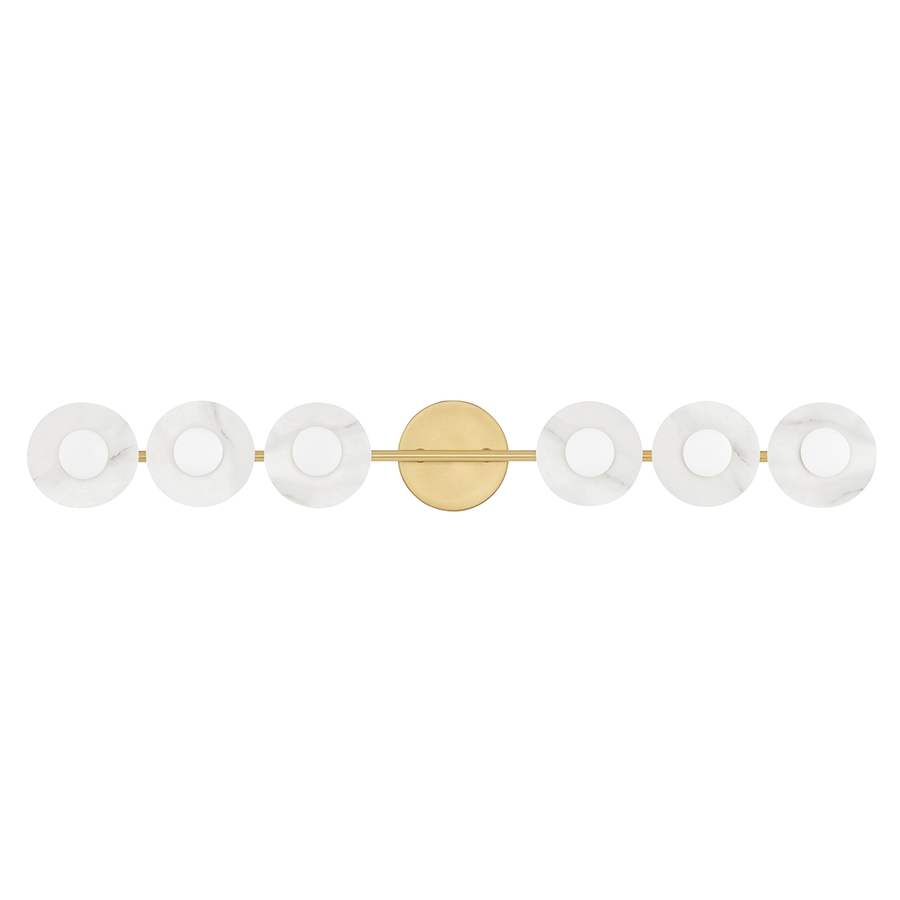 Hudson Valley Lighting Elmont Bath and Vanity — Aged Brass