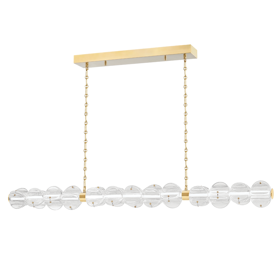 Hudson Valley Lighting Lindley Linear — Aged Brass