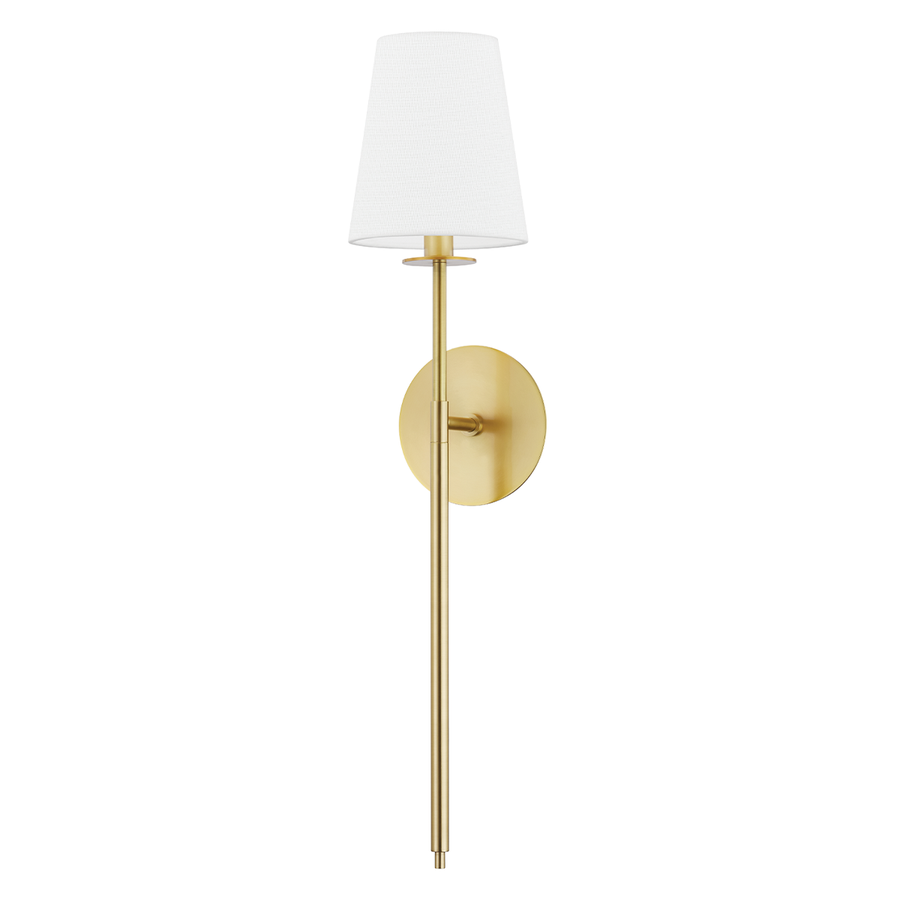 Hudson Valley Lighting Niagara Wall Sconce — Aged Brass