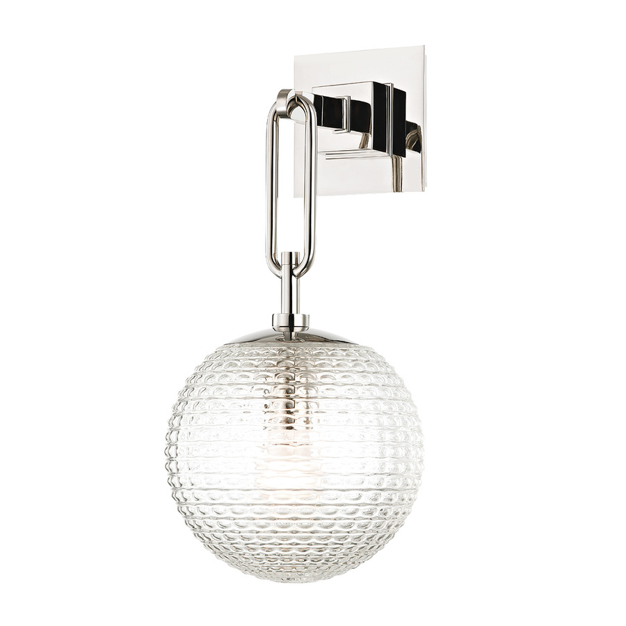 Hudson Valley Lighting Jewett Wall Sconce — Polished Nickel