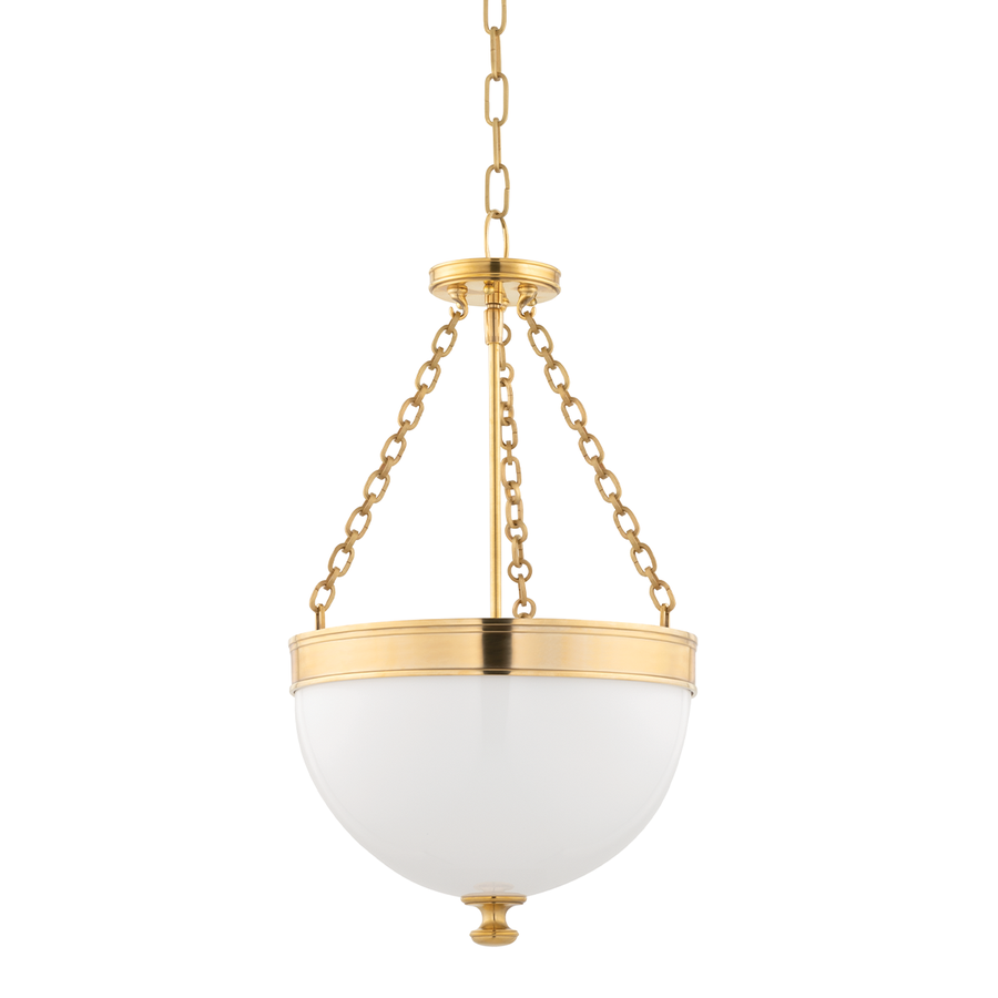 Hudson Valley Lighting Barrington Pendant — Aged Brass