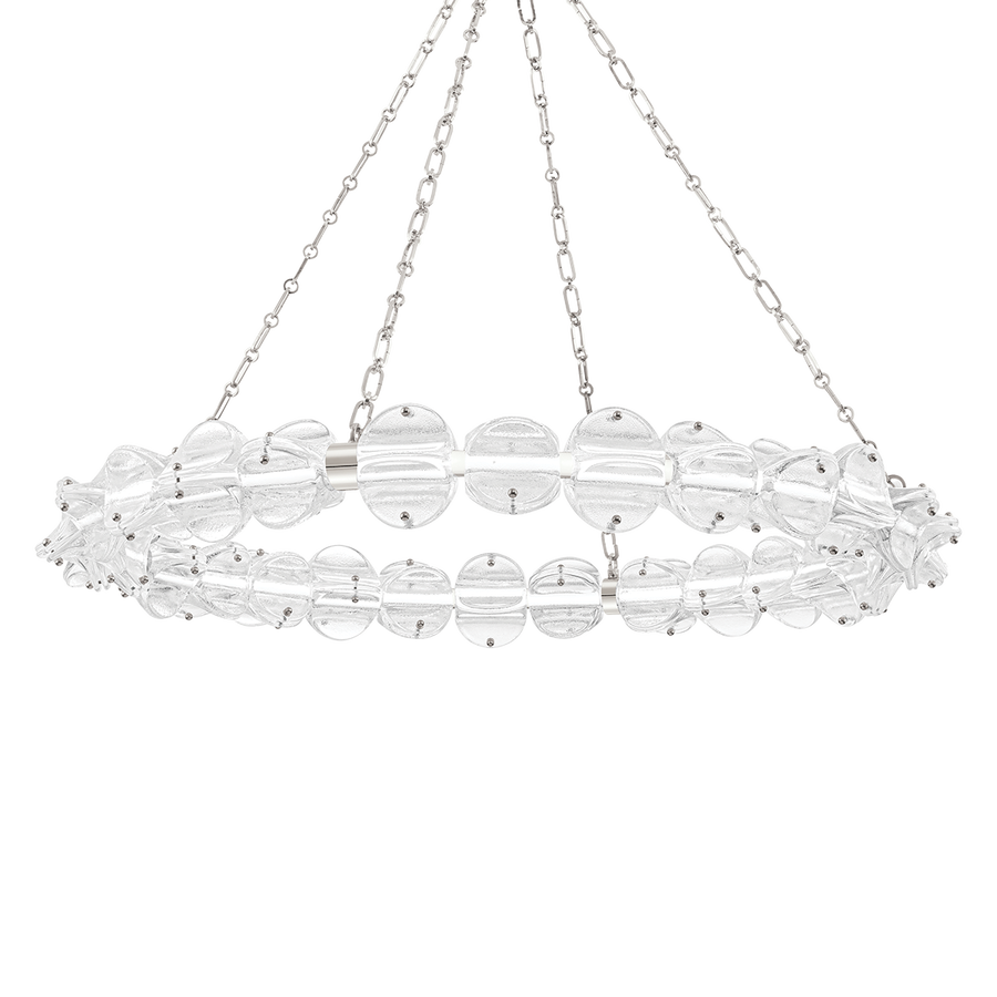 Hudson Valley Lighting Lindley Chandelier — Polished Nickel