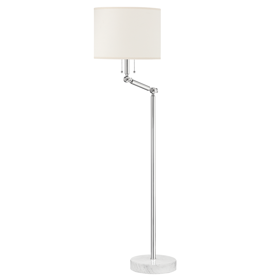 Hudson Valley Lighting Essex Floor Lamp — Polished Nickel