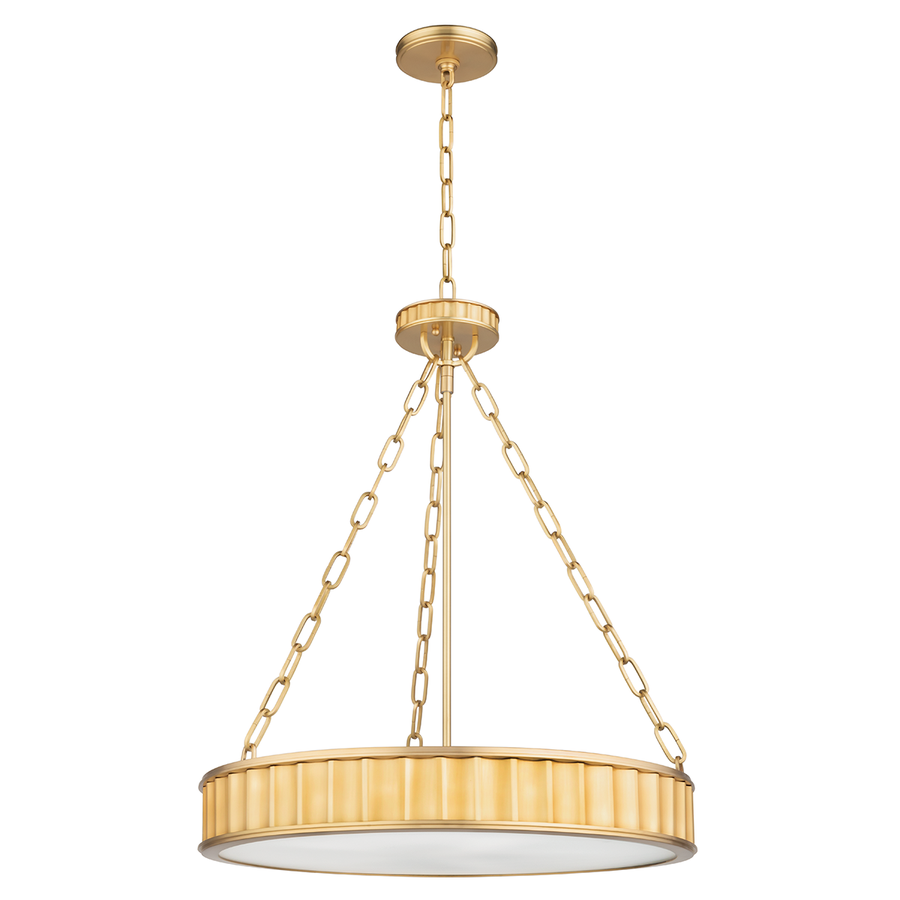 Hudson Valley Lighting Middlebury Pendant — Aged Brass