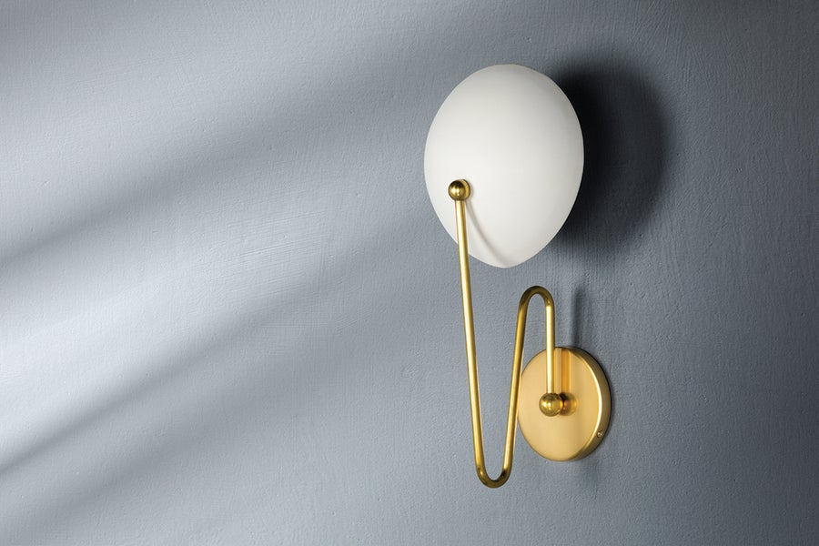 Mitzi Hattie Wall Sconce — H743101-AGB/TWH